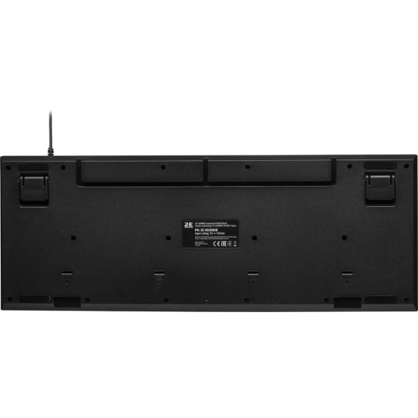 Фото - Клавіатура дротова ігрова 2E KG300 LED USB Black Ukr (2E-KG300UB)