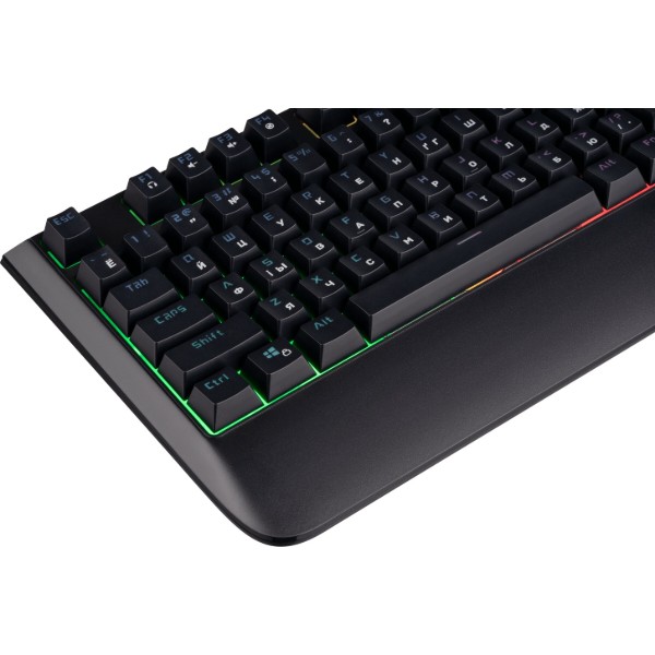 Фото - Клавиатура проводная игровая 2E KG325 LED USB Black Ukr (2E-KG325UB)