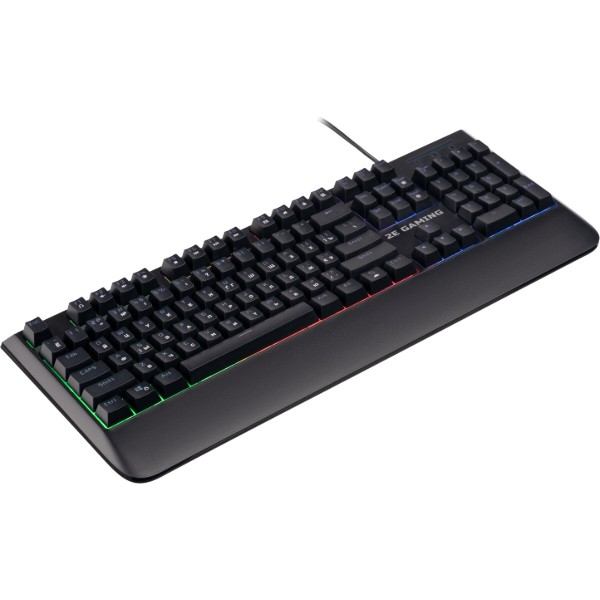 Фото - Клавиатура проводная игровая 2E KG325 LED USB Black Ukr (2E-KG325UB)
