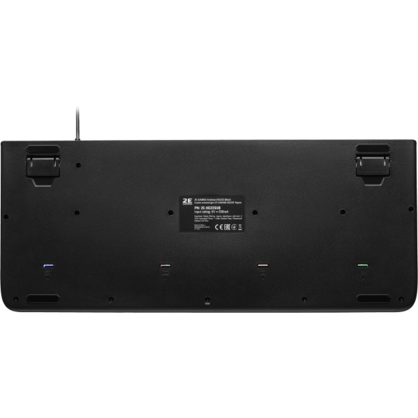Фото - Клавиатура проводная игровая 2E KG325 LED USB Black Ukr (2E-KG325UB)