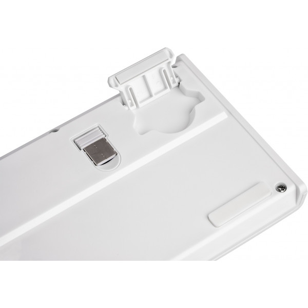 Фото - Клавиатура беспроводная игровая 2E KG360 RGB 68key WL White Ukr (2E-KG360UWT)