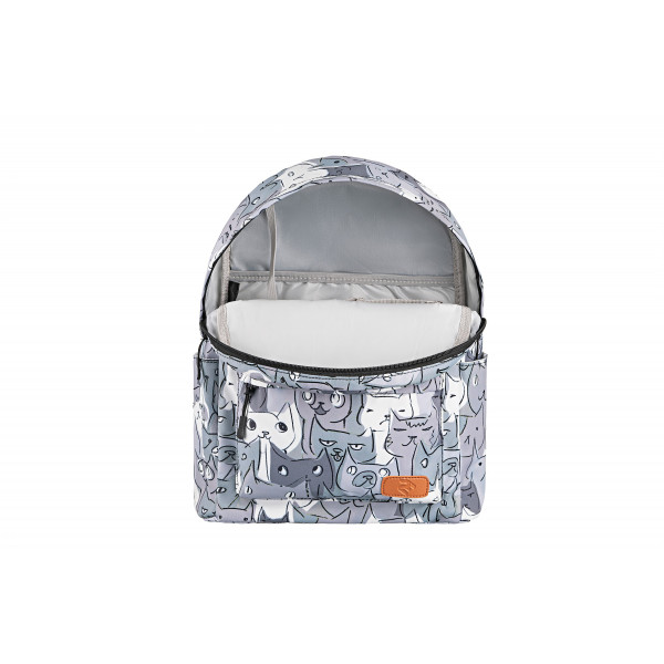 Фото - Рюкзак для ноутбуку 2E TeensPack 13'' Cats Grey (2E-BPT6114GC)
