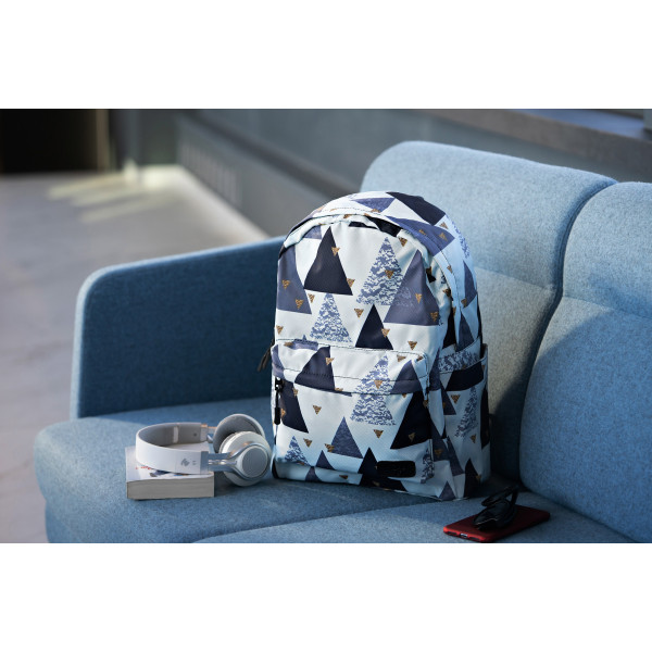 Фото - Рюкзак для ноутбука 2E TeensPack 13'' Triangles  White (2E-BPT6114WT)