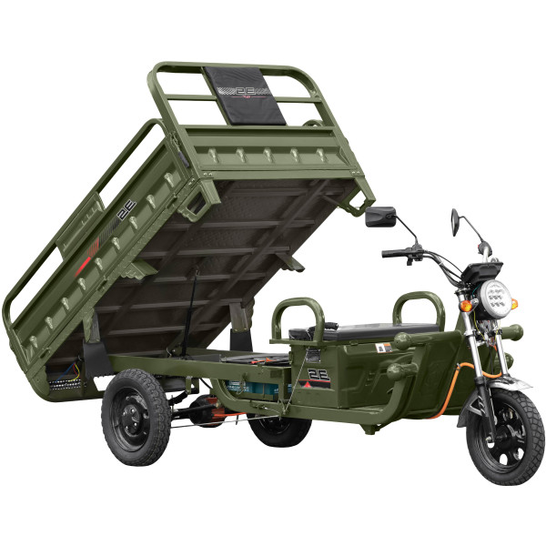 Фото - Трицикл 2E грузовой TCG8 Green (2EESTCG8PLUS)