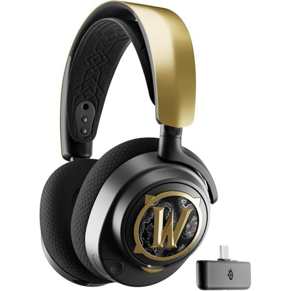 Фото - Гарнитура беспроводная игровая SteelSeries Arctis Nova 7 World of Warcraft Edition (61558)