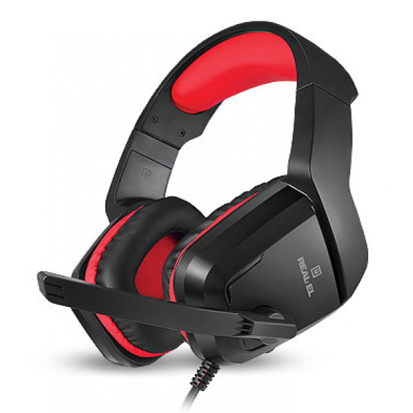 Фото - Гарнитура проводная игровая REAL-EL GDX-7550 Black/Red