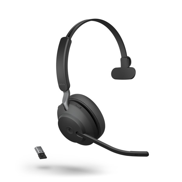 Фото - Гарнітура бездротова Jabra Evolve2 65 Link380a MS Mono Black (26599-899-999)