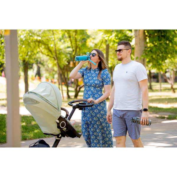 Фото - Пляшка для води UZspace 5044 Diamond 450 мл м'ятна