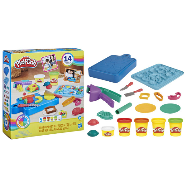 Фото - Набори для ліплення Play Doh Hasbro Маленький Шеф (F6904)