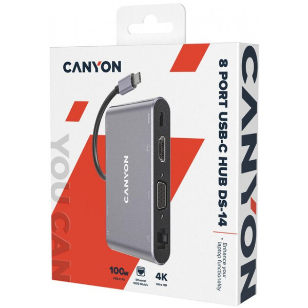 Фото - Хаб USB Canyon CNS-TDS14