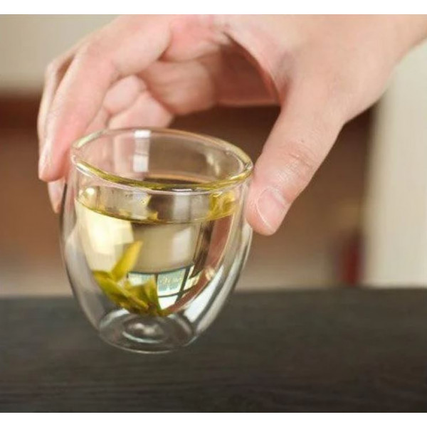 Фото - Набір склянок з подвійними стінками Bodum Pavina 80 мл 6 шт (4557-10-12)