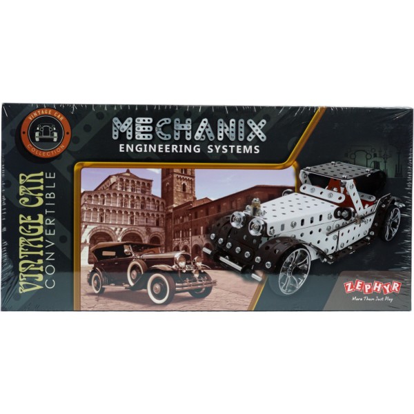 Фото - Металлический конструктор ZEPHYR "MECHANIX" Ретро автомобиль (353 элм.) (1019)