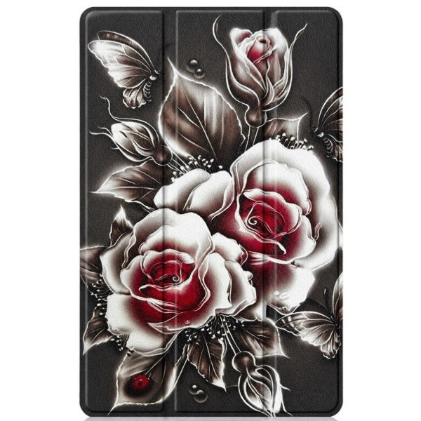Фото - Чохол для планшету BeCover Smart Case for Samsung Galaxy Tab S10 Lite SM-X400/406 10.9" Black Rose (715924)