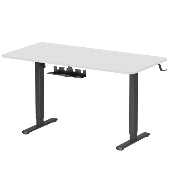 Фото - Стол компьютерный OfficePro ODE1470WB White/Black