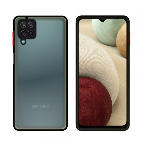 Фото - Чохол для смартфону Intaleo Smoky for Samsung A12 Black (1283126509865)