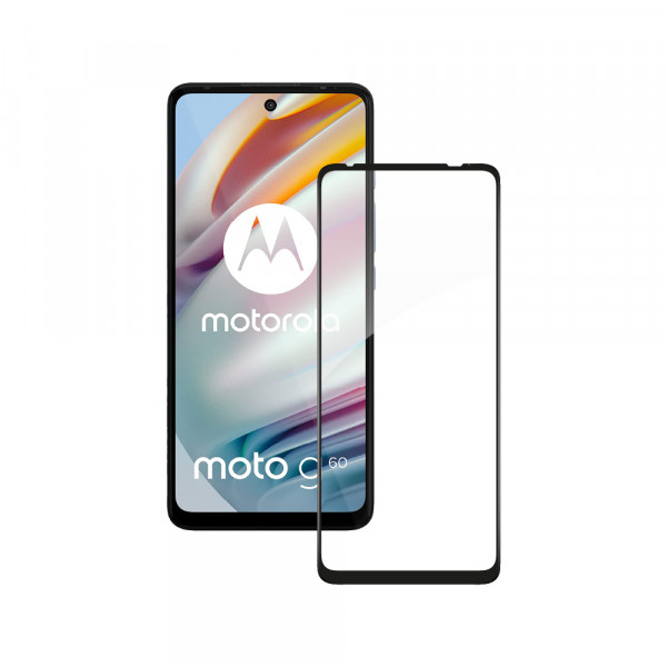 Фото - Захисне скло для смартфону ACCLAB Full Glue for MOTO G60S Black (1283126521171)