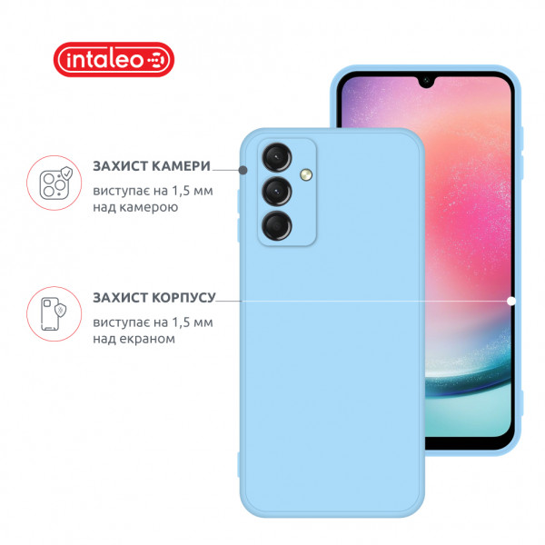 Фото - Чохол для смартфону
 Intaleo SoftShell for Samsung Galaxy A24 (1283126585722)