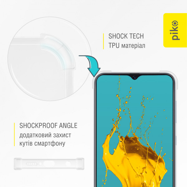 Фото - Чохол для смартфону Piko Shockproof for Samsung Galaxy A30 (1283126587696)