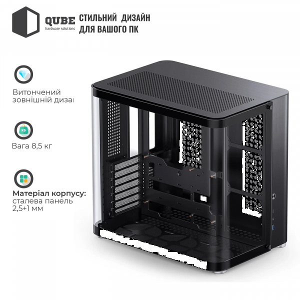 Фото - Корпус Jonsbo TK-2 Black