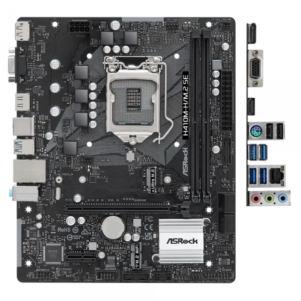 Фото - Материнська плата ASRock H410M-H/M.2 SE
