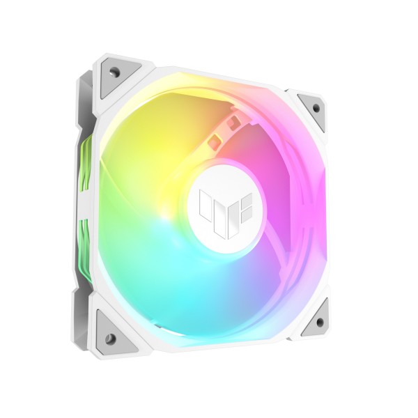 Фото - Корпусний вентилятор Asus TUF Gaming TR120 ARGB Reverse White (90DA00D3-B09000)