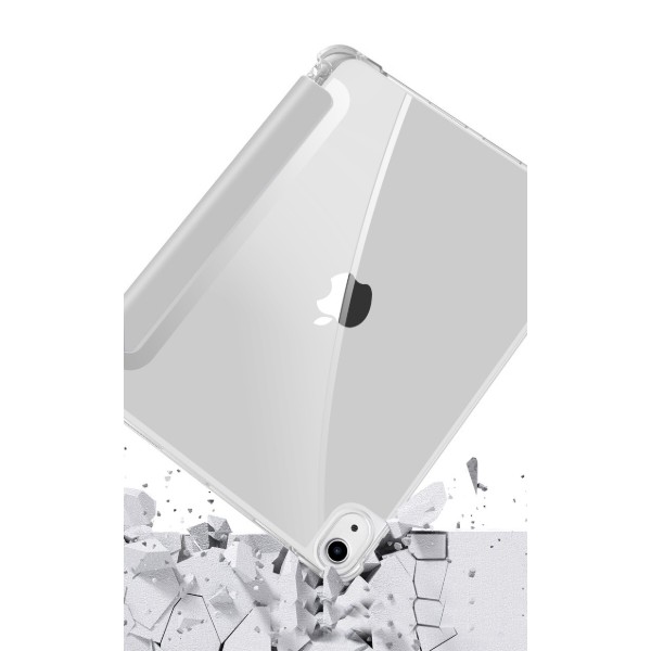 Фото - Чохол для планшету BeCover Soft Edge з кріпленням Apple Pencil for Apple iPad Air 4 10.9 2020/2021 Gray (706820)