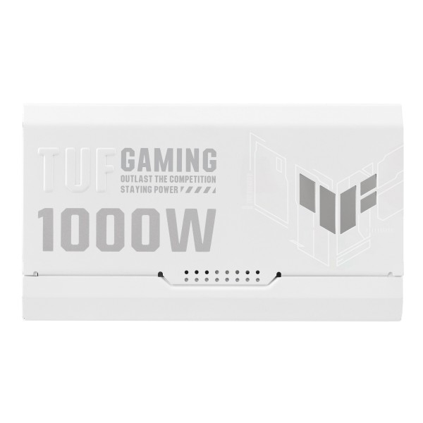 Фото - Блок питания для ПК Asus TUF-GAMING-1000G-WHITE PCIE5 1000W Gold (90YE00S5-B0NA00)
