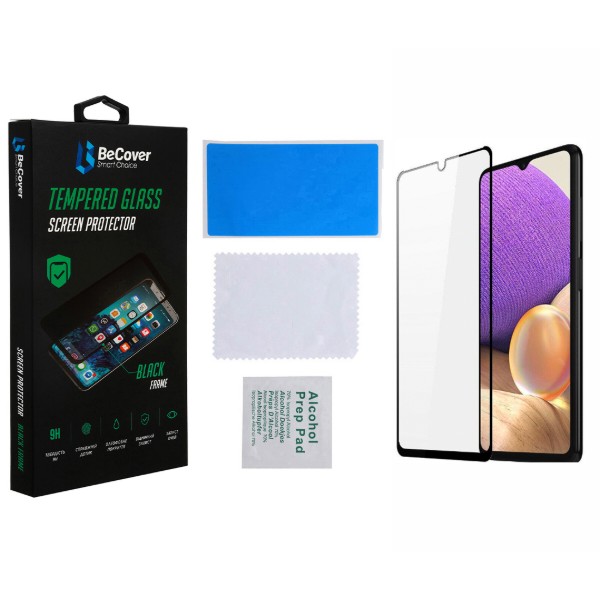 Фото - Захисне скло для смартфону BeCover for Samsung Galaxy A32 5G SM-A326 Black (708251)