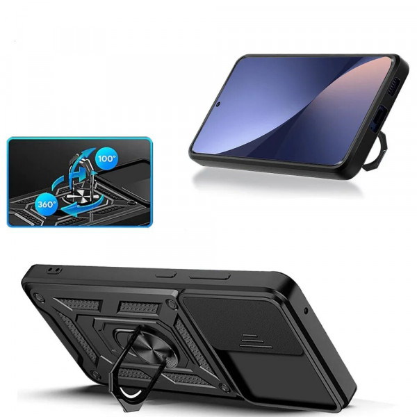 Фото - Чехол для смартфона BeCover Military for Xiaomi 12 5G Black (710019)