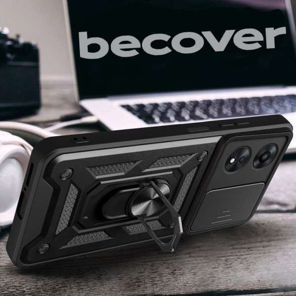 Фото - Чохол для смартфону BeCover Military for Oppo A58 4G Black (710713)
