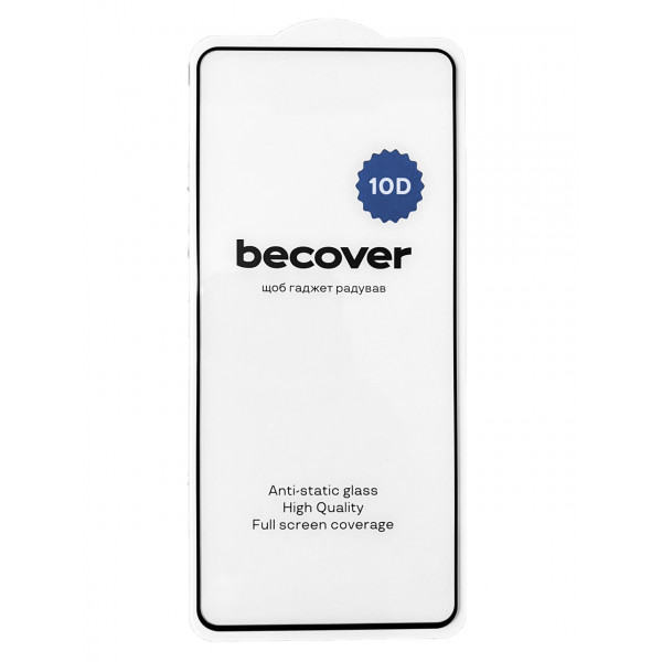 Фото - Захисне скло для смартфону BeCover for Tecno POVA 6 (LI7) 10D Black (711826)