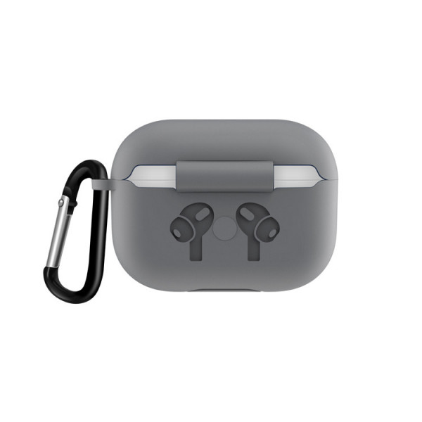 Фото - Чохол для навушників BeCover Silicon Protection for Apple AirPods Pro Gray (704497)