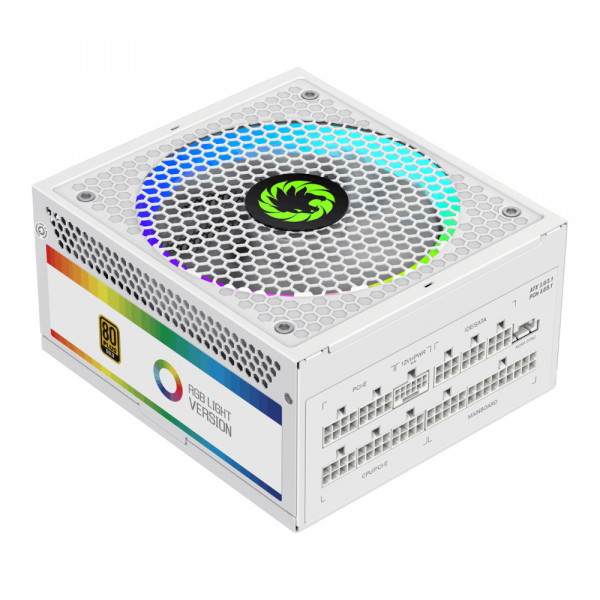 Фото - Блок живлення для ПК Gamemax RGB 750 PRO WH (ATX3.1PCIe5.1)