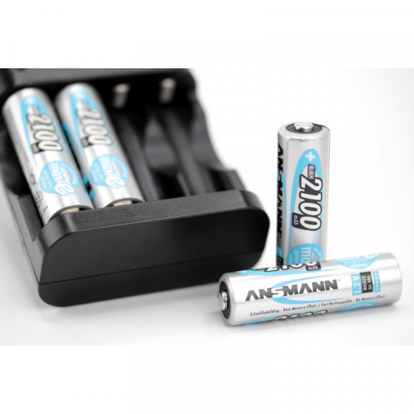 Фото - Акумулятор тип AA Ansmann AA 4 X 2100 mAh NiMH 1.2V maxE PREMIUM (5035052)