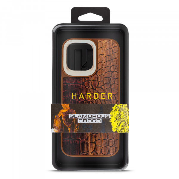 Фото - Чехол для смартфона Harder Glamorous Croco for Apple iPhone 14 Pro Max Magma (ARM76776)