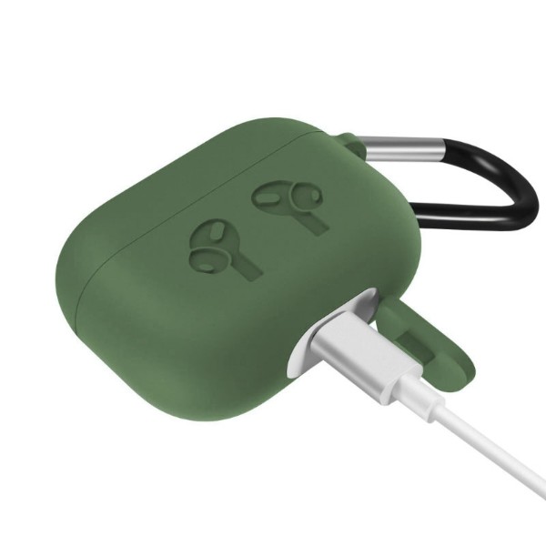 Фото - Чохол для навушників BeCover Silicon Protection for Apple AirPods Pro Pine Green (704637)