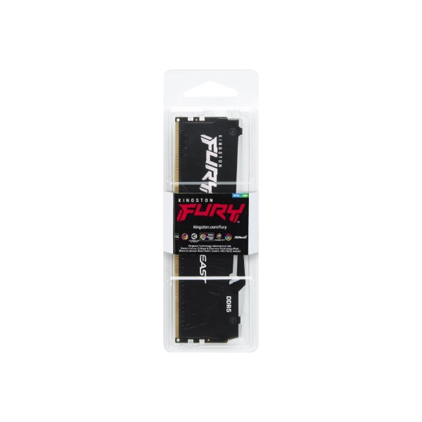 Фото - Память DDR Kingston 32GB DDR5 CL32 DIMM FURY Beast RGB EXPO (KF564C32BBEA-32)