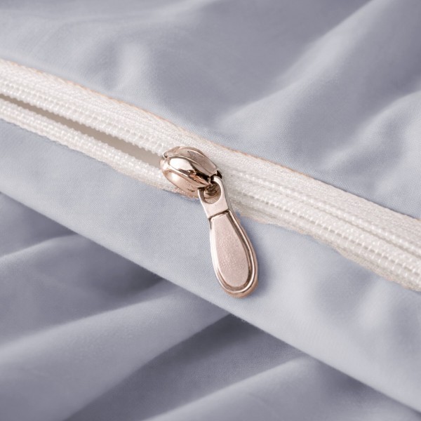 Фото - Комплект постельного белья MirSon Poplin Line 054 Light Gray 220 x 240 см (2200006278825)