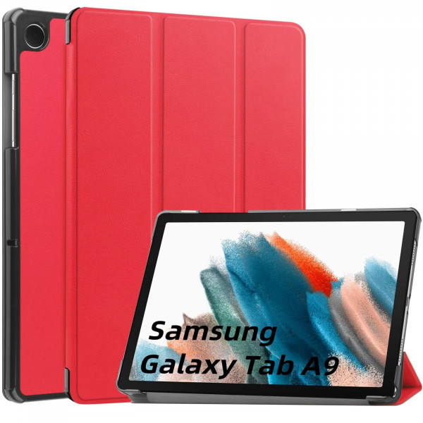 Фото - Чохол для планшету BeCover Smart Case for Samsung Galaxy Tab A9 SM-X115 8.7" Red (709905)