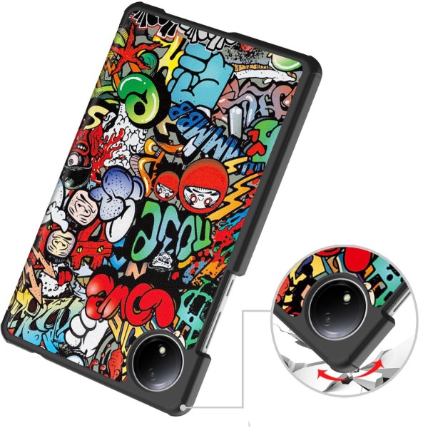 Фото - Чехол для планшета BeCover Smart Case for Xiaomi Redmi Pad SE 8.7'' Graffiti (711913)