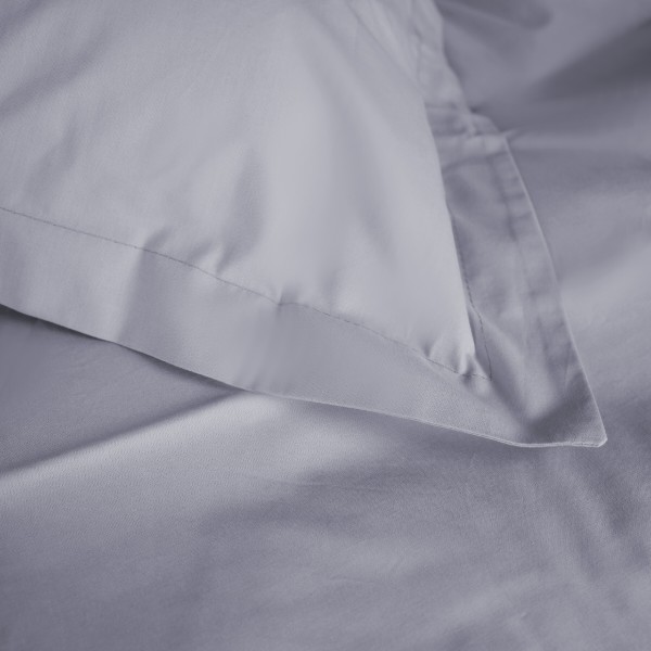 Фото - Комплект постельного белья MirSon Poplin Line 054 Light Gray 220 x 240 см (2200006278825)