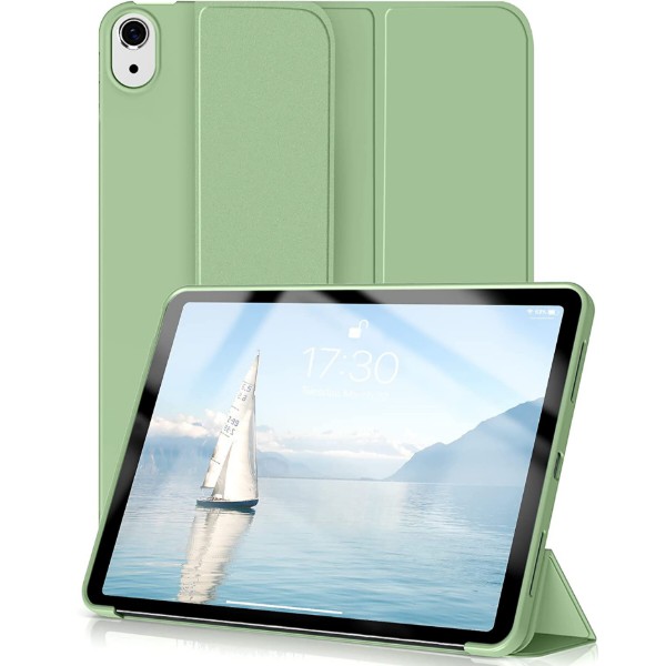 Фото - Чехол для планшета Becover Tri Fold Soft TPU Silicone for Apple iPad 10.9" (2022/2024)/iPad (А16) 2025 11" Light Green (708520)