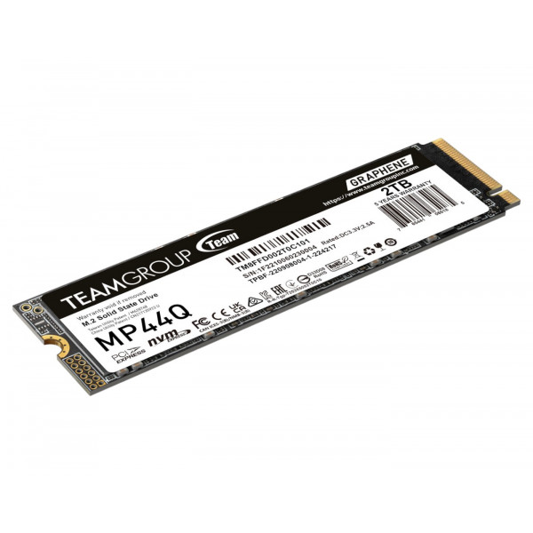 Фото - SSD-накопичувач внутрішній Team M.2-2280 PCI-E Gen4x4 MP44Q 2TB RETAIL (TM8FFD002T0C101)