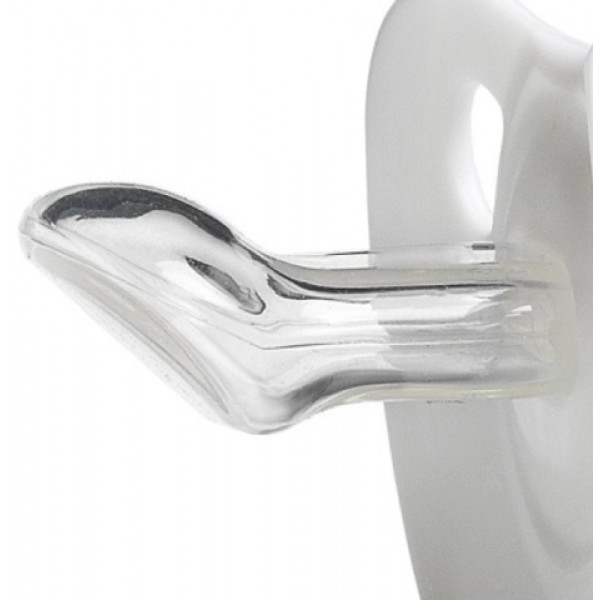 Фото - Анатомiчна пустушка Suavinex фізіологічна (набір 2 шт), 18+ місяців, нічна, синій кит (307011)