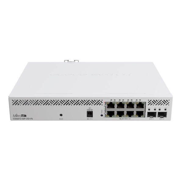 Фото - Коммутатор локальної мережі (Switch) MikroTik CSS610-8P-2S+IN