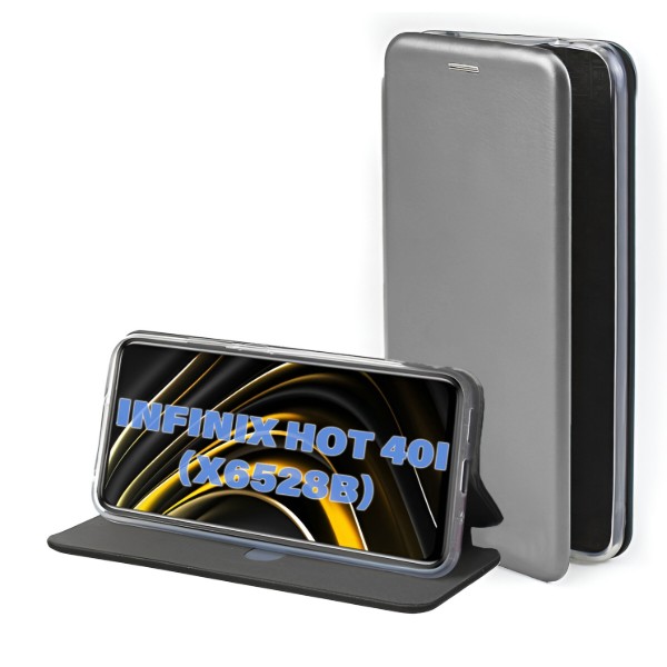 Фото - Чехол для смартфона BeCover Exclusive for Infinix Hot 40i (X6528B) Gray (711233)