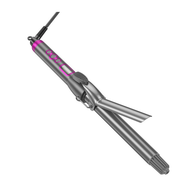 Фото - Плойка HOCO HP43 Electric manual curling iron with digital display(EU) Gray (6942007631655)