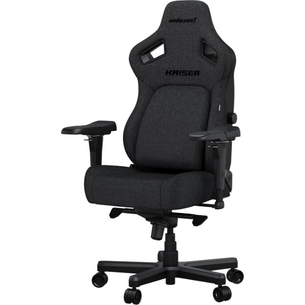 Фото - Крісло для геймерів Anda Seat Kaiser 4 Size XL Dark Gray Linen Fabric (AD12YDDC-XLL-20-GB-CF)