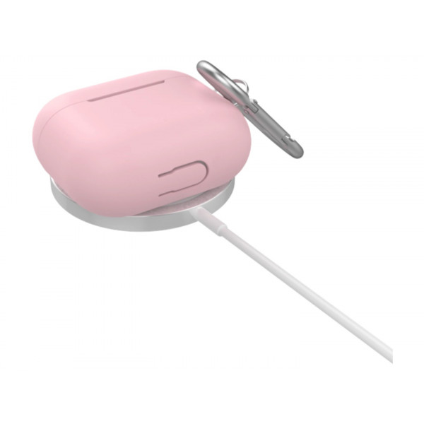 Фото - Чохол для навушників KeyBudz for Apple AirPods 3 Elevate Series Keychain Blush Pink (AP3_S5_BPK)