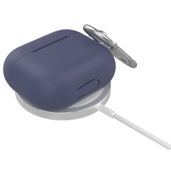 Фото - Чохол для навушників KeyBudz for Apple AirPods 3 Elevate Series Keychain Cobalt Blue (AP3_S5_CBB)